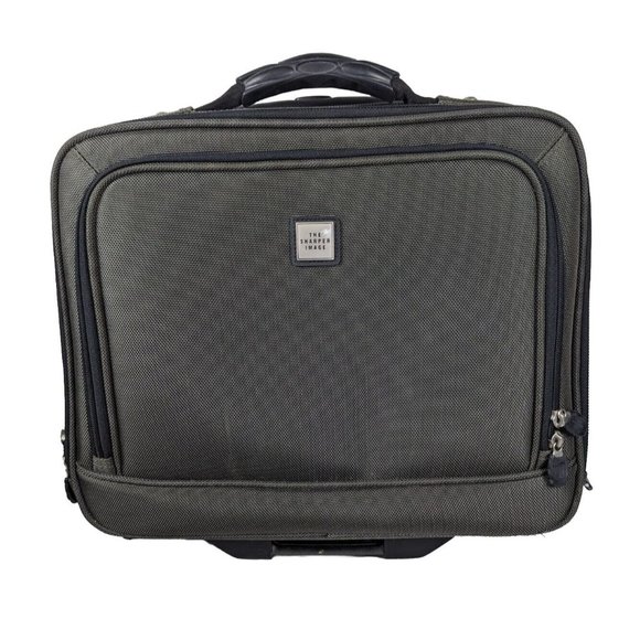 The Sharper Image Laptop Computer Wheeled Travel Business Bag Flying‎ Office - Picture 1 of 11